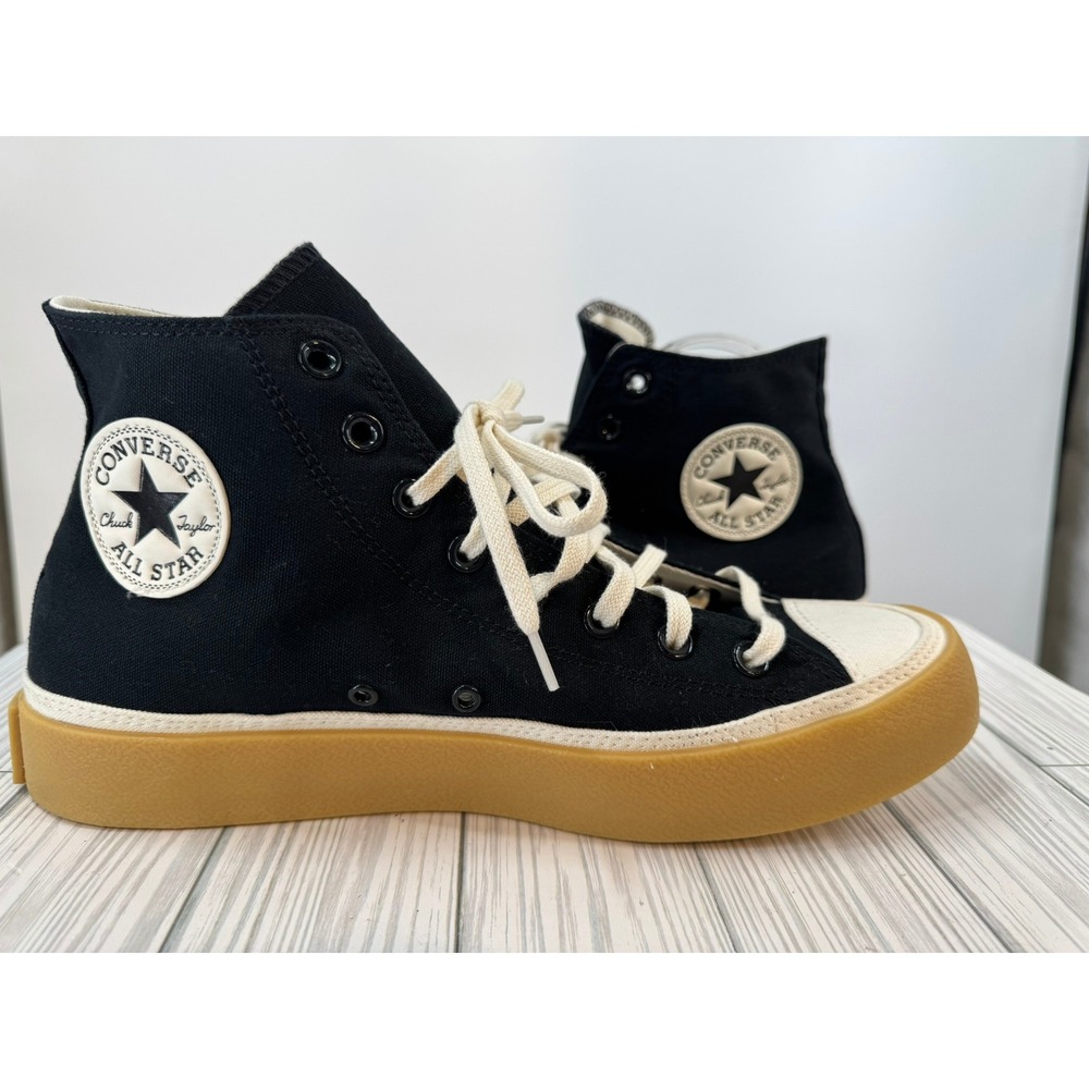 Converse Chuck Taylor All Star Lugged High Top Black Gum Sole Sneakers‎ Men 11